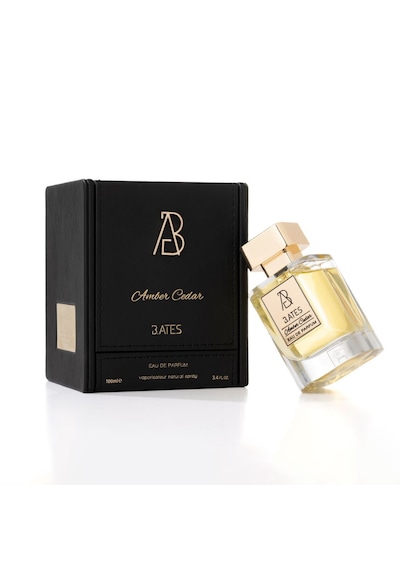 B.ates Amber Cedar Erkek Parfüm 100 Ml Odunsu Baharatlı Amber Parfüm Kalıcı Etkili Baharat - Odunsu