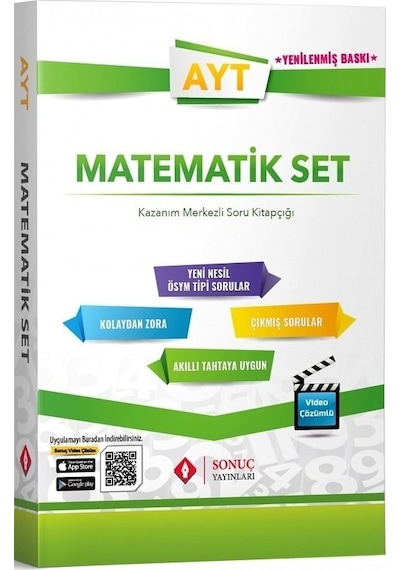 Sonuç Yayınları Ayt Matematik Modüler Set Soru Bankası