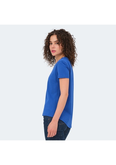Slazenger VIRAJ Kadın  Saks Mavi Tişört
