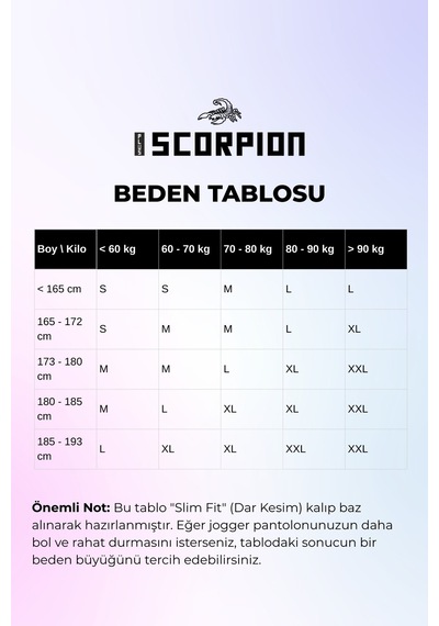 Plus Scorpion Erkek Günlük Eşofman Altı Düz Paça Rahat Kalıp Pamuklu Gri
