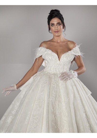 Beyaz Saray Moda Evi Kod:3166 Çok Renkli