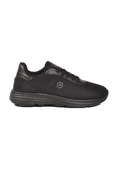 Walkway Siyah Fileli Hafif Esnek Unisex Spor Ayakkabı 26102 M