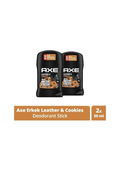 Leather & Cookies Erkek Deodorant Stick 50 Ml X2