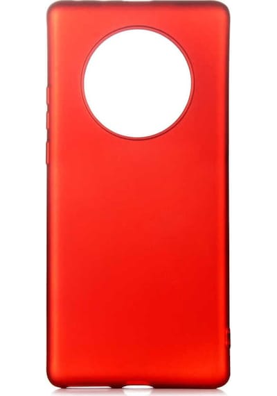 Huawei Mate 40 Pro Kılıf Zore Premier Silikon Kapak Kırmızı