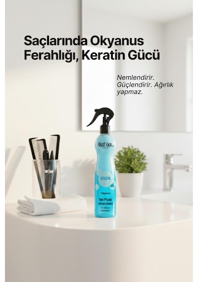 Akat Gardi Çift Fazlı Keratin İçerikli Fön Suyu 400 Ml