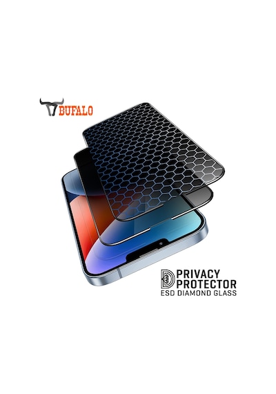 Bufalo Samsung Uyumlu Galaxy A26 Esd Anti Static Hayalet Privacy Cam Ekran Koruyucu