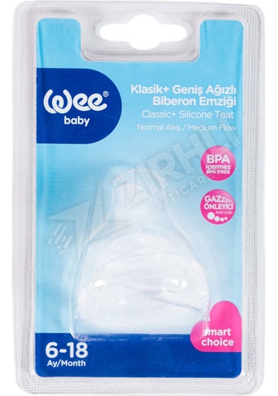 Wee Baby Geniş Ağızlı Biberon Emziği Normal Akış No 2