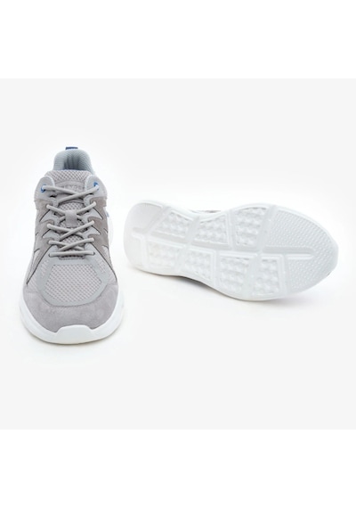 Greyder 18400 A.gri Hakiki Deri Erkek Sneaker Spor Ayakkabı Gri