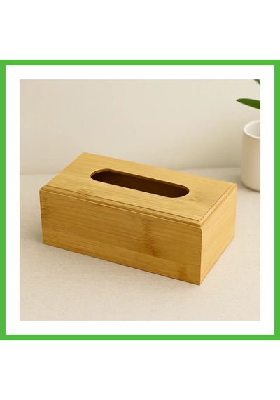 Vaveni Ahşap Bambu Peçetelik 11.6x22.8 Cm Arz