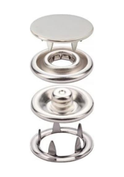 9.5mm Kapaklı Bebe Çıtçıt 100 Adet