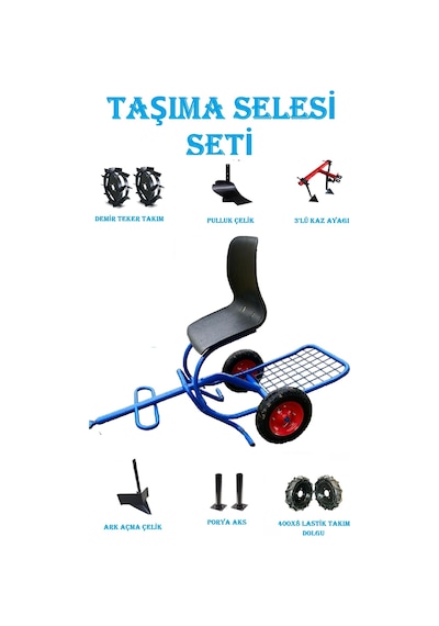 Dalaz,taral Çapa Makinesi Uyumlu Taşıma Selesi,römork Takım Arık,pulluk,lastik Teker,demir Teker
