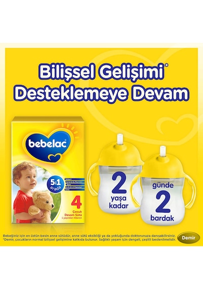 Bebelac 4 Devam Sütü 800 G