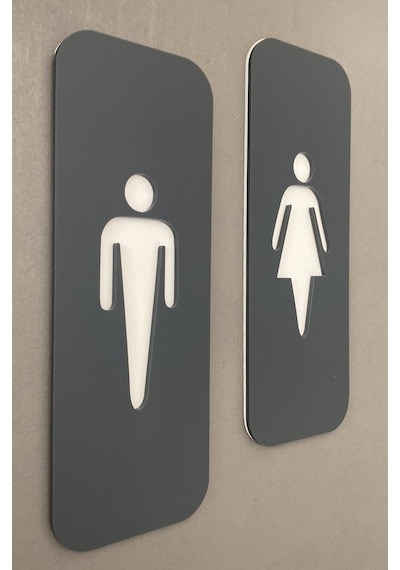 Ok Işaretli Cool Serisi Wc Yönlendirme Seti
