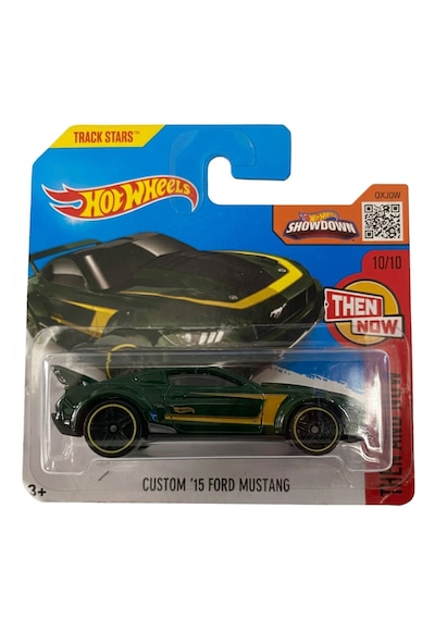 Hot Wheels - Custom '15 Ford Mustang - 2016 - Yeşil - Dhr25 1/64