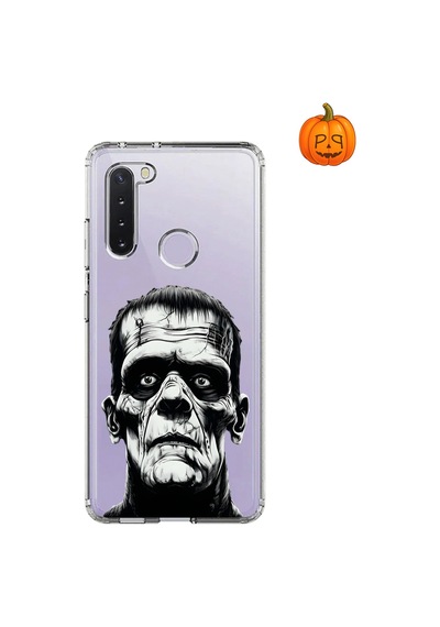 Dali Design Samsung Galaxy A21 Uyumlu Şeffaf Kılıf Horror 6 Tasarımlı