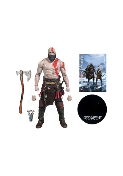 Mcfarlane Toys God Of War Ragnarok Kratos 18 Cm Deluxe Figür