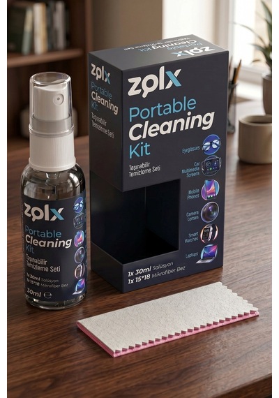 Zolx 30ml Taşınabilir Temizleme Kiti Gözlük Telefon Tablet Akıllı Saat Küçük Ekran Temizliği 15 18 Bez li