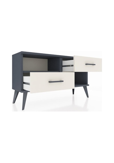 Arges Şifonyer Tek Raflı 2 Çekmeceli 88x30x48 Antrasit-antrasit/aytaşı Antrasit/aytaşı Arges Şifonyer Tek Raflı 2 Çekmeceli 88x30x48 Antrasit-antrasit/aytaşı Antrasit/aytaşı