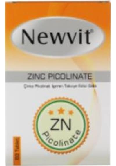 Newvit Zinc Picolinate 60 Tablet Çinko Pikolinat