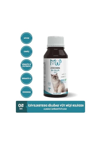 Kediler İçin Tüy Ve Tırnak Sağlığını Destekleyen Multivitamin Damlası 50ml
