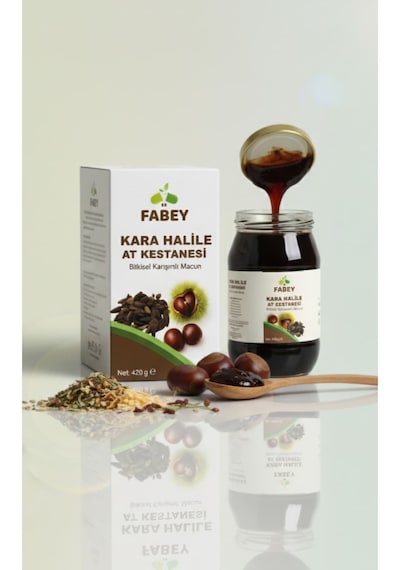 Esfabey Kara Halile At Kestanesi Bitkisel Karışımlı Macun 420 Gr