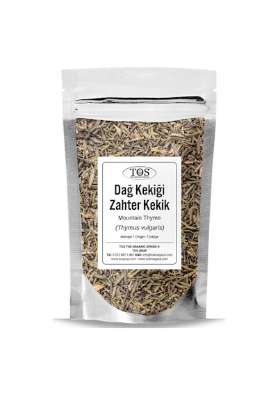 Tos The Organic Spices Dağ Kekiği Zahter Kekik 500 G Thymus Vulgaris