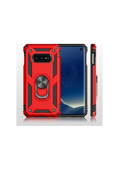 Samsung Galaxy Uyumlu S10E Kilif Yüzüklü Zirh Tank Vega 386841576