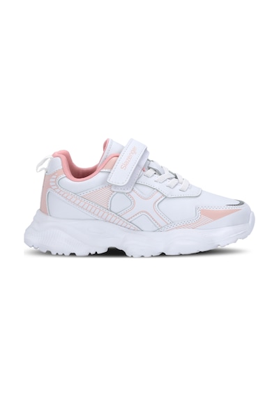 Slazenger Fıffy Kız Çocuk Cırtlı Beyaz / Pembe Günlük Spor Ayakkabısı Beyaz - Pembe Slazenger Fıffy Kız Çocuk Cırtlı Beyaz / Pembe Günlük Spor Ayakkabısı Beyaz - Pembe