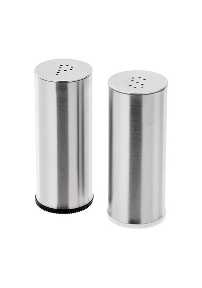 Ikea 802.336.75 Plats Tuzluk Ve Biberlik, Paslanmaz Çelik, 2'li Set Ikea Sku: Smg8690010201850 Açık Bej