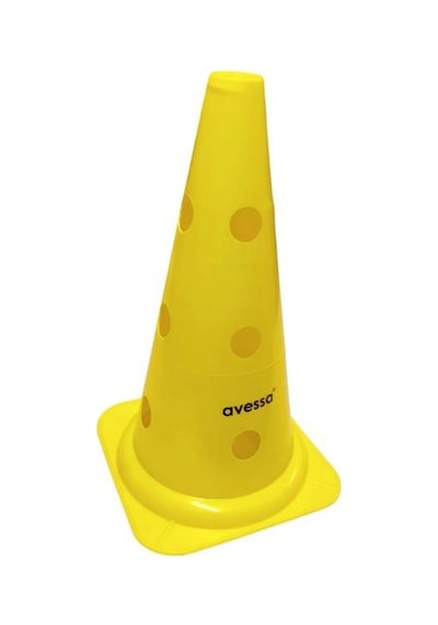 Avessa Hn-38-5 Delikli Antrenman Hunisi 38 Cm Sarı 6lı Sarı