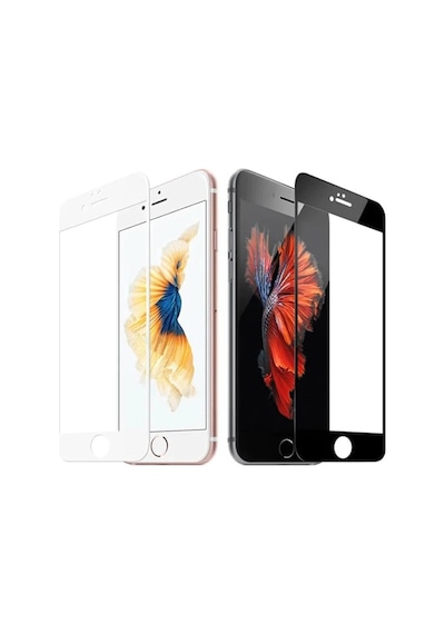 Apple Uyumlu   iPhone 8 Plus 5D Tam Kaplayan Ekran Koruyucu Kırılmaz Cam (394132488)