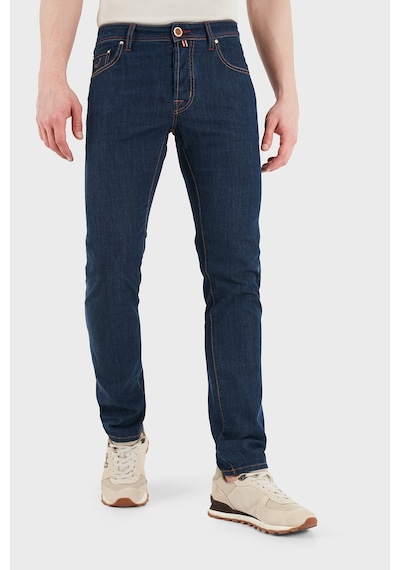 Jacob Cohen Pamuklu Slim Fit Normal Bel Dar Paça Jean Erkek Kot Pantolon Jum Qe004 034 S3735 R2 100d Lacivert