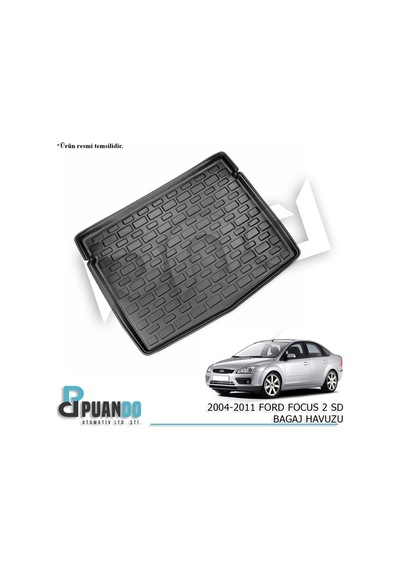 Araca Özel 2004-2011 Ford Focus 2 Sedan Bagaj Havuzu