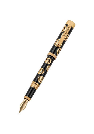 Montegrappa Smiley Heritage Collection Get Happy Dolma Kalem - Altın