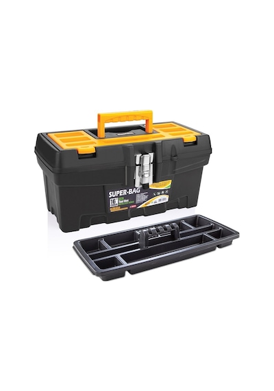 SUPER-BAG ASR-5028 TAKIM ÇANTASI 16" 41CM ECO TOOL BOX TAKIM ÇANT