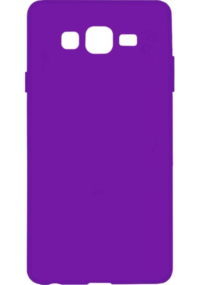 Galaxy J7 Kılıf Zore Biye Silikon Mor