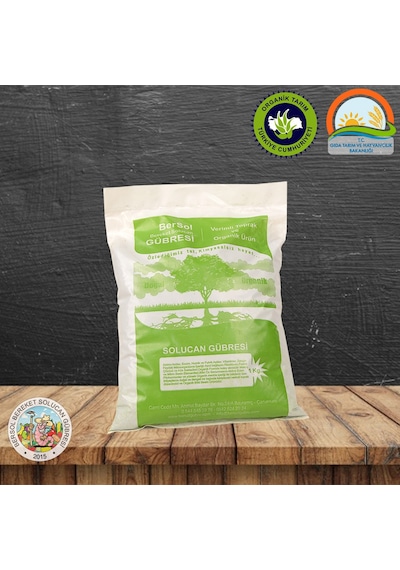 Bersol ® %100 Organik Solucan Gübresi 1 KG