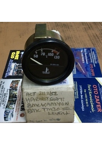 Endiksan Takosan Act2112/52 Hararet Göstergesi 12volt 52mm Bmc