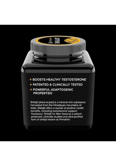 Men's Shilajit - 250 Mg Shilajit Capsules - Energy Supplement - Supports Stamina & Endurance - Gluten, Dairy & Soy Free - 60 Veg