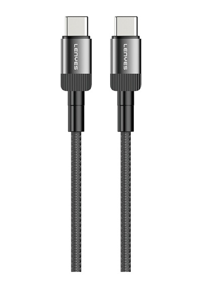 Lenyes Lc546 Type-c To Type-c Pd Kablo Hızlı Şarj Özellikli Data Ve Şarj Kablosu 60w 1m Siyah