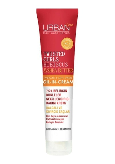 Urban Care Twisted Curls Hibiscus & Shea Butter Durulanmayan Saç Bakım Kremi 175 Ml
