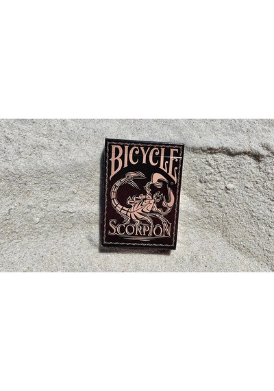 Bicycle Scorpion Oyun Kağıdı Kartı İskambil Kartları Destesi Brown Kahve