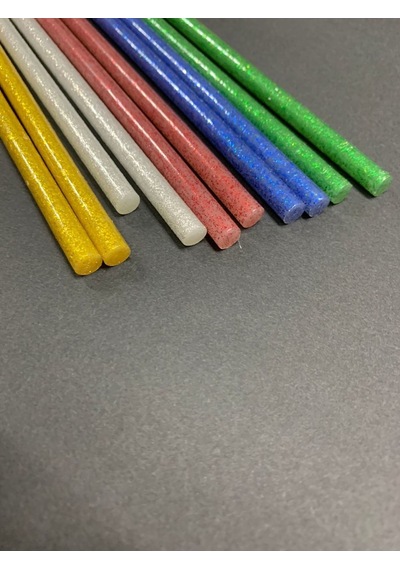 Simli Silikon 18 Cm - Kalın 5'li Karışık Paket