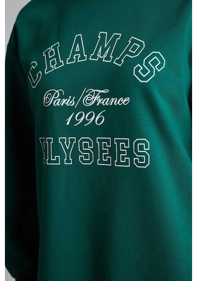 Defacto Regular Fıt Bisiklet Yaka Baskılı İçi Yumuşak Tüylü Sweatshirt Tunik F3088ax25wngn1041 Yeşil-gn1041 Defacto Regular Fıt Bisiklet Yaka Baskılı İçi Yumuşak Tüylü Sweatshirt Tunik F3088ax25wngn1041 Yeşil-gn1041