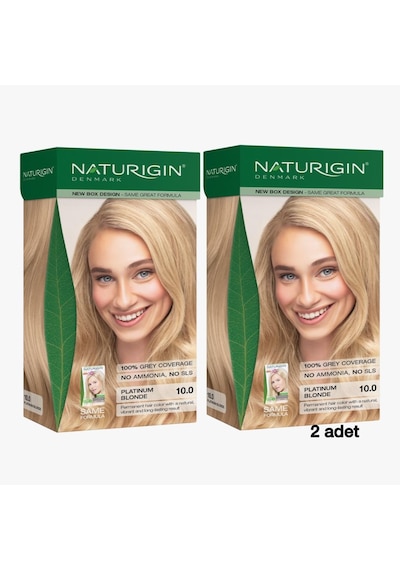 Naturigin Saç Boyası 10.0 Platin Sarı 2 Adet