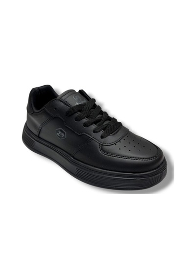 Crosberg 408-26 Cilt Deri Anatomik Sneaker 36-40 Siyah