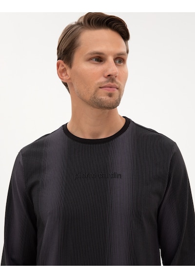 Pierre Cardin Erkek Siyah Pijama Takım 50322637-001 Siyah
