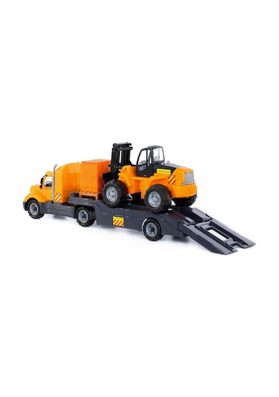 Polesie MIKE, Taşıyıcı Tır ve Forklift Yapı Seti "Super Miks" - P