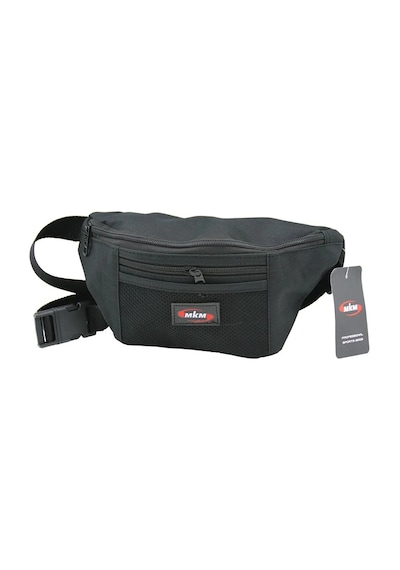 Biishe Freebek Bel Çantası 3 Fermuarlı Bölme + 1 Fileli Açık Bölme 10 X 11.5 X 25cm 5468 Çok Renkli