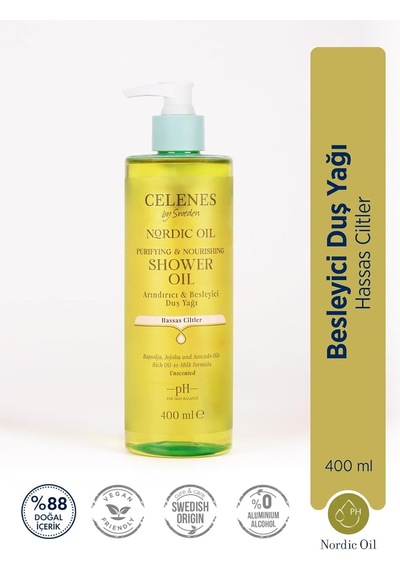 Nordic Oil Duş Yağı Hassas Ciltler İçin Besleyici Ve Nemlendirici Diğer